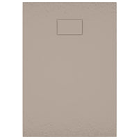 Piatto doccia piatto doccia piatto doccia presa doccia bagno wc doccia interno casa SMC 100x70 cm marrone 02_0001968