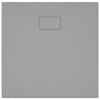 Piatto Doccia in SMC Grigio 90x80 cm 148932