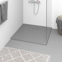 Piatto Doccia in SMC Grigio 90x80 cm 148932