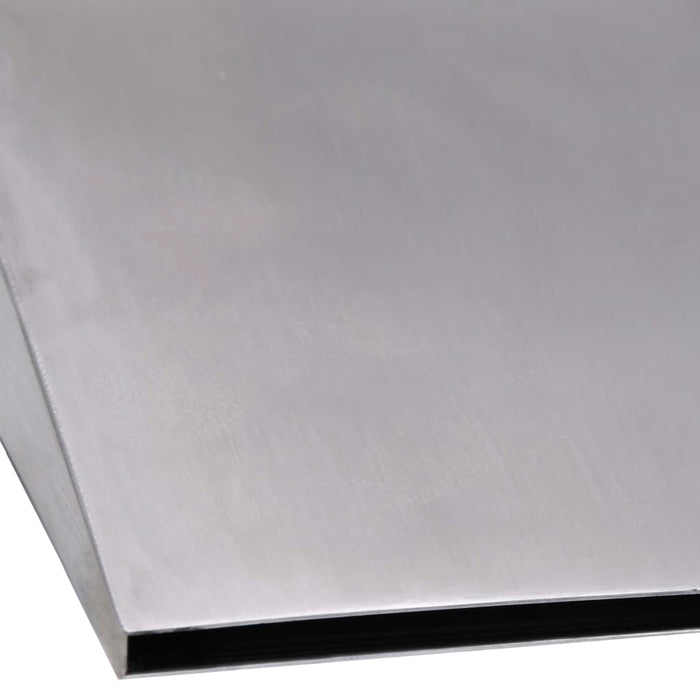 Fontana per Piscina Argento 45x26x13 cm in Acciaio Inox 148921