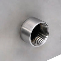 Fontana per Piscina Argento 45x26x13 cm in Acciaio Inox 148921