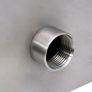 Fontana per Piscina Argento 45x26x13 cm in Acciaio Inox 148921