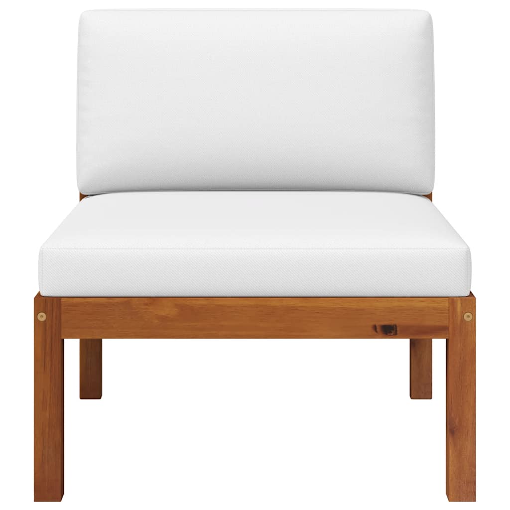 Set Divani da Giardino 3 pz con Cuscini Massello d'Acaciacod mxl 95408