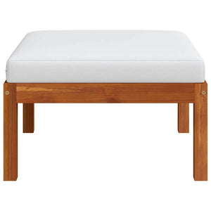 Sgabello da Giardino con Cuscino in Massello d'Acacia cod mxl 73470