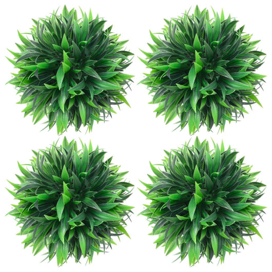 Sfere di Bosso Artificiale 4 pz 15 cm
