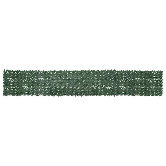 Paravento da Balcone con Foglie Verde Scuro 500x75 cm cod mxl 55445