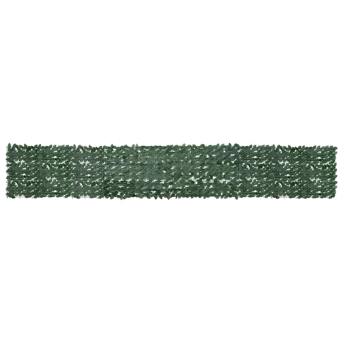 Paravento da Balcone con Foglie Verde Scuro 500x75 cm cod mxl 55445