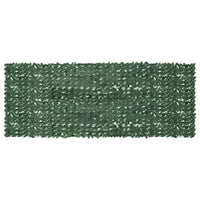 Paravento da Balcone con Foglie Verde Scuro 400x150 cm cod mxl 63990