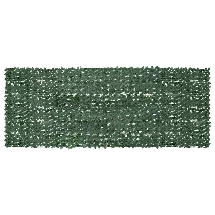 Paravento da Balcone con Foglie Verde Scuro 400x150 cm cod mxl 63990