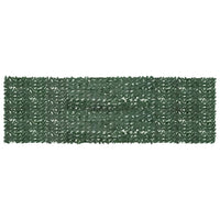 Paravento da Balcone con Foglie Verde Scuro 500x150 cm cod mxl 63981