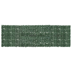 Paravento da Balcone con Foglie Verde Scuro 500x150 cm cod mxl 63981
