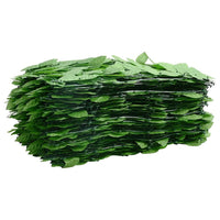 Paravento da Balcone con Foglie Verdi 400x150 cm 315504