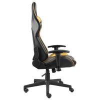 Sedia da Gaming Girevole Oro in PVC 20492