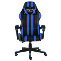 Sedia da Gaming Nero e Blu in Similpelle 20518
