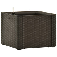 Letto Rialzato da Giardino Sistema Irrigazione Moca 43x43x33 cm 313956