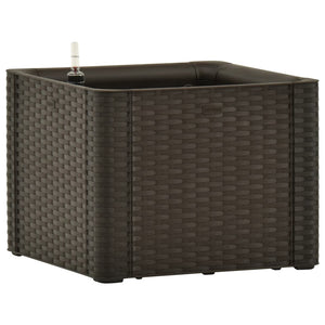 Letto Rialzato da Giardino Sistema Irrigazione Moca 43x43x33 cm 313956