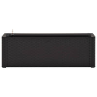 Letto Rialzato Giardino con Irrigazione Antracite 100x43x33 cm 313961