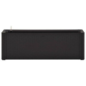 Letto Rialzato Giardino con Irrigazione Antracite 100x43x33 cm 313961