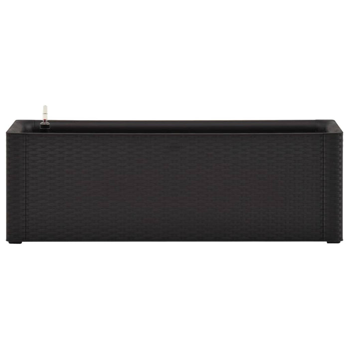 Letto Rialzato Giardino con Irrigazione Antracite 100x43x33 cm 313961