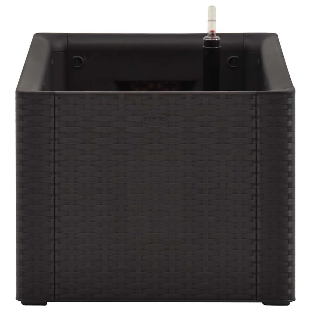 Letto Rialzato Giardino con Irrigazione Antracite 100x43x33 cm 313961