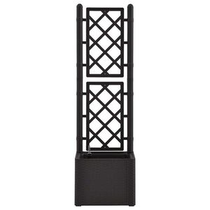 Letto Rialzato da Giardino Graticcio e Irrigazione Antracite 313965