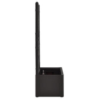 Fioriera aiuola rialzata piante fiori giardino traliccio sistema di irrigazione antracite 02_0001233