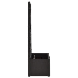 Fioriera aiuola rialzata piante fiori giardino traliccio sistema di irrigazione antracite 02_0001233