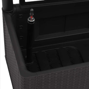 Letto Rialzato da Giardino Graticcio e Irrigazione Antracite