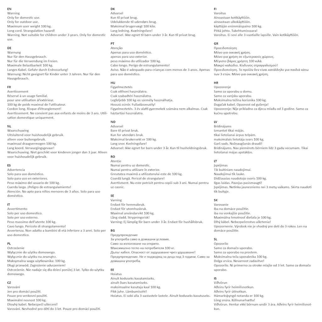 Fune da Arrampicata Oscillante con Piattaforme e Disco 200 cm 93152