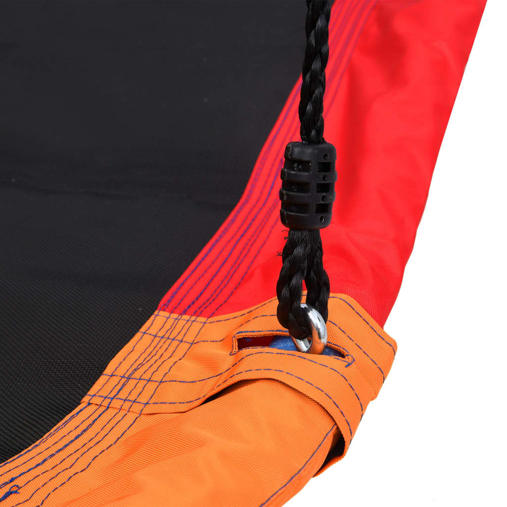 Altalena a nido d'uccello con bandierine 165 x 70 cm 02_0005095