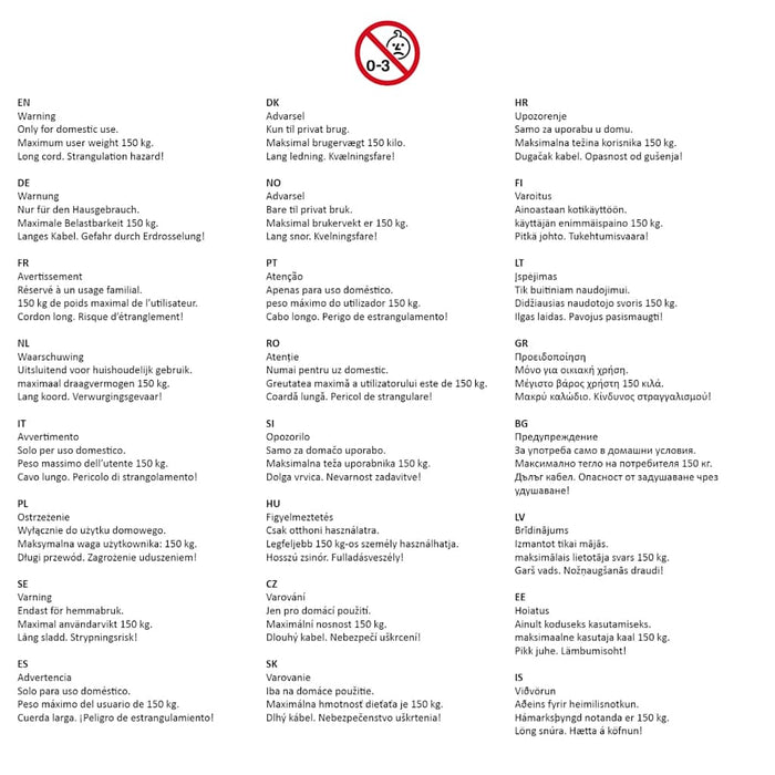 Altalena a Nido con Bandierine 165x70 cm 93155