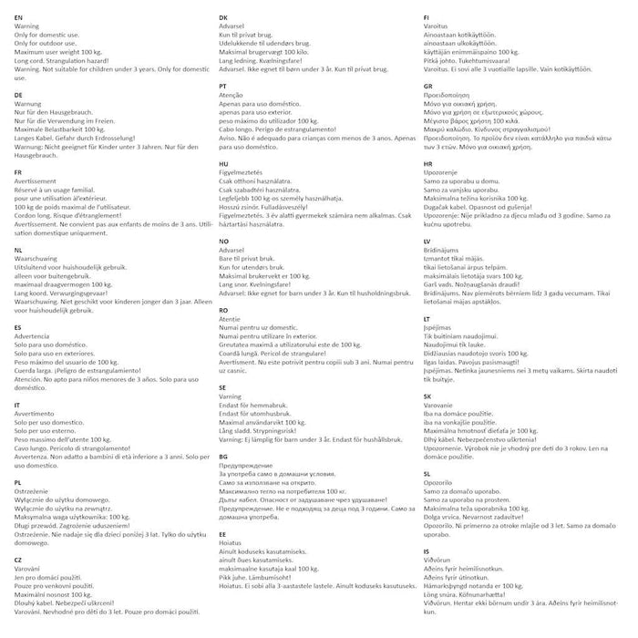 Seggiolino per Altalena per Bambini Rosso 93166