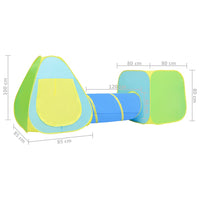 Tenda da Gioco per Bambini con 100 Palline Multicolore 93171