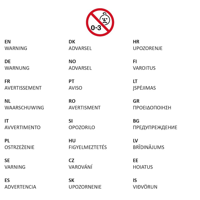 Set di Dadi Giganti da Giardino 6 pz in Legno Massello di Pino 93172