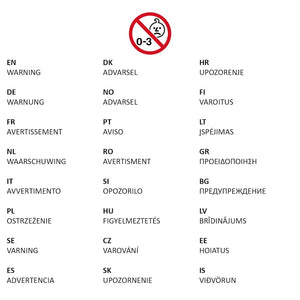 Gioco di Bowling Multicolore in Legno Massello di Pino 93173