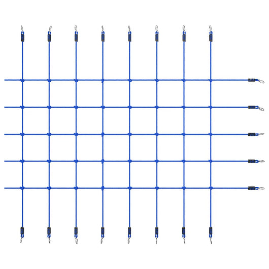 Rete da Arrampicata 200x150 cm Blu 93175