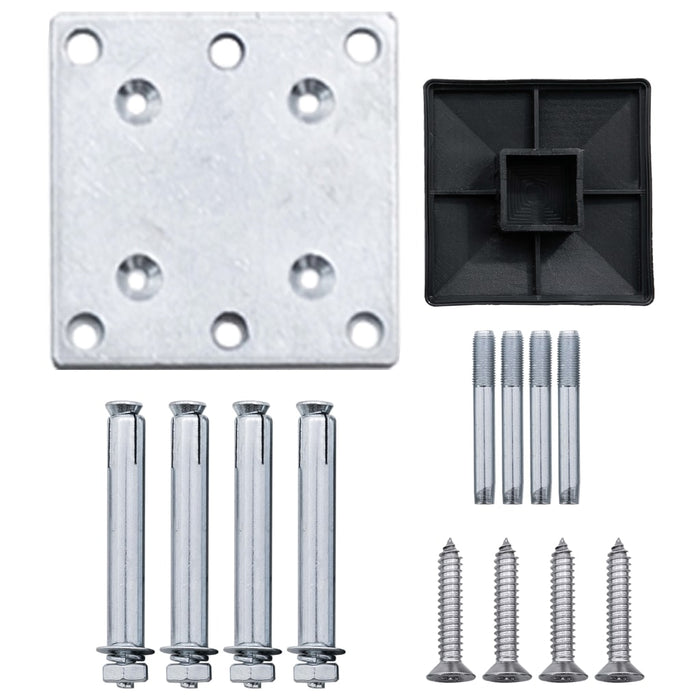 Pannello di Recinzione in WPC 95x186 cm Marrone 148977