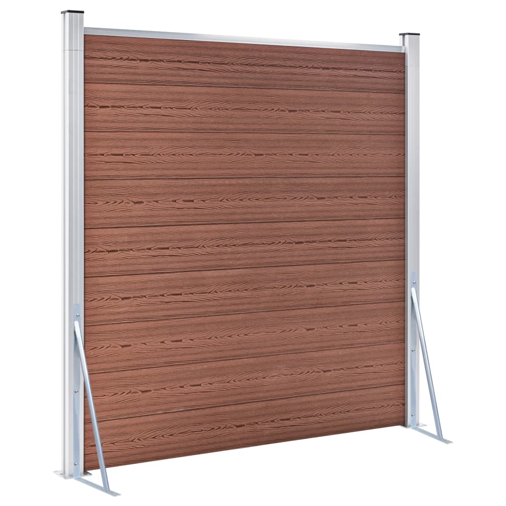 Staffe di Supporto per Recinzione 2 pz in Acciaio Zincato cod mxl 62192