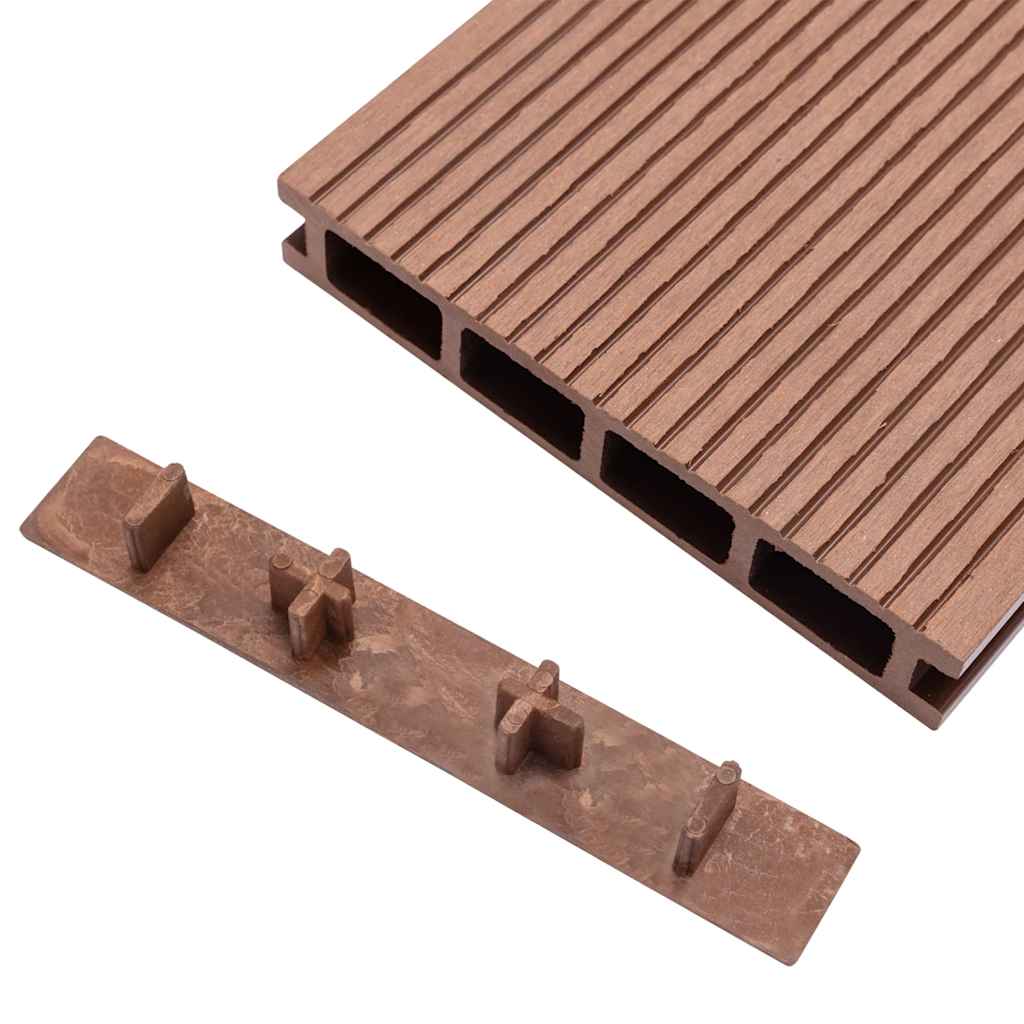 Tappi per Decking 10 pz in Plastica Marrone cod mxl 46260