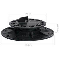 Piedini Regolabili per Decking 10 pz 25-40 mm 149008