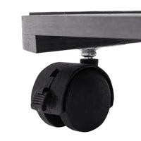 Carrelli Portavasi 2 pz Grigi Ã˜30x7,5 cm in WPC cod mxl 61644