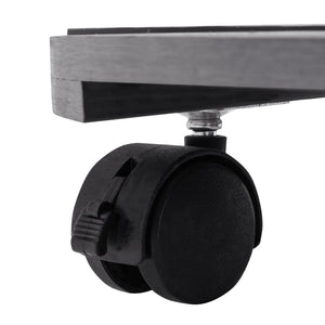 Carrelli Portavasi 2 pz Grigi Ã˜30x7,5 cm in WPC cod mxl 61644