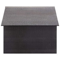 Casetta per Rimessaggio Rasaerba Grigio 80x80x70 cm in WPC 149036