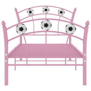 Giroletto con Motivo Calcio in Metallo Rosa 90x200 cm cod mxl 60722