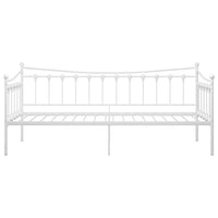 Telaio Divano Letto Bianco in Metallo 90x200 cm cod mxl 62914