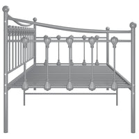 Telaio Divano Letto Grigio in Metallo 90x200 cm cod mxl 60909