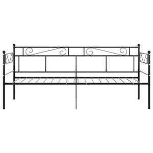 Divano Letto Telaio Nero in Metallo 90x200 cm cod mxl 60083