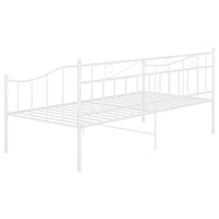 Telaio Divano Letto Bianco in Metallo 90x200 cm cod mxl 57925