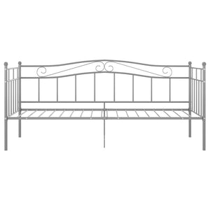 Telaio Divano Letto Grigio in Metallo 90x200 cm