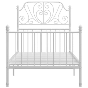 Giroletto Bianco in Metallo 90x200 cm cod mxl 64594